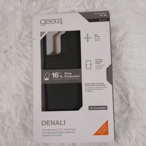 Samsung Galaxy S21 5G Gear4 Denali Phone Case Black